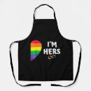 Search for matching for couples aprons Hers
