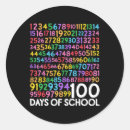 Search for number 100 stickers Math