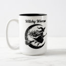 Search for flying witch mugs Spooky