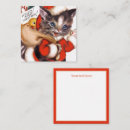 Search for retro cat christmas cards Vintage