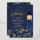 Search for sapphire blue birthday invitations Elegant
