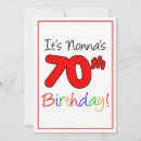 Search for grandmas 70th birthday invitations Grandmother