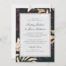 Search for red and green wedding invitations Rustic