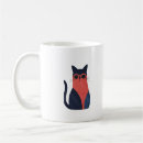 Search for hipster cat mugs Cat with glasses