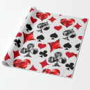 Search for las vegas wrapping paper Blackjack