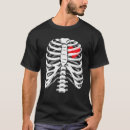 Search for skeleton rib cage tshirts Design