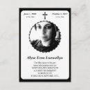 Search for cross funeral invitations Prayer