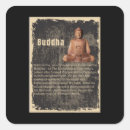 Search for enlightenment stickers Buddha