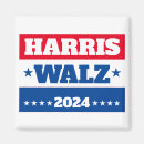 Search for campaign magnets Harris