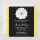 Search for yellow gerbera daisy invitations Bridal