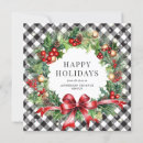 Search for elegant black business christmas cards Black and white