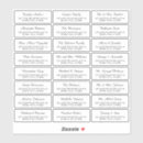 Search for address book Black and white