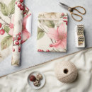 Search for pink poinsettia wrapping paper Floral