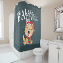 Search for dog shower curtains Cute puppy