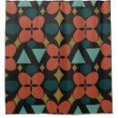 Search for 1950s shower curtains Geometric
