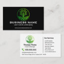 Search for waste management business cards Green