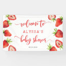 Search for strawberry baby shower Red