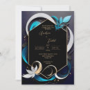 Search for teal and white wedding invitations Contemporary