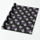 Search for angel wings wrapping paper Purple