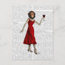 Search for vintage red wine postcards Steampunk