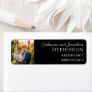 Search for with photo return address labels Elegant script