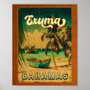 Search for vintage beach posters Palm tree
