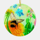 Search for bumble bee christmas tree decorations Floral