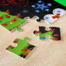Search for black christmas puzzles Red