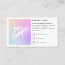 Search for free samples Customer