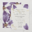 Search for purple iris invitations Bridal