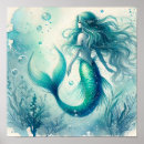 Search for mermaid art Watercolor