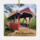Search for covered bridge christmas tree decorations Autumn