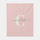 Search for letter blankets Trendy