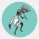 Search for native american kokopelli stickers Southwest