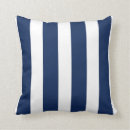 Search for navy blue and white stripes cushions Nautical
