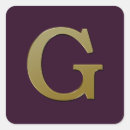 Search for letter g stickers Gold