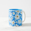 Search for white daisy mugs Rustic