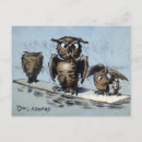 Search for victorian owl postcards Vintage