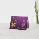 Search for damask christmas cards Purple
