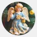 Search for retro christmas angel stickers Vintage