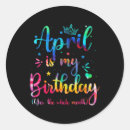 Search for april birthday stickers Christmas tree