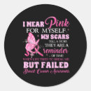 Search for breast cancer hero stickers Fight