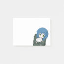 Search for cute character post it notes Blue