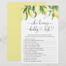 Search for lemon baby shower games Modern