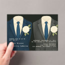 Search for gay wedding invitations Mr and mr