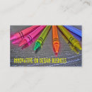 Search for crayon business cards Kids