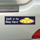 Search for objects bumper stickers Ufo