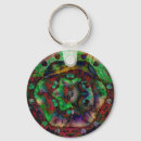 Search for abstract flowers key rings Colourful