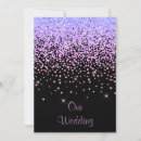 Search for crystal wedding invitations Black