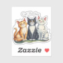 Search for cartoon kittens stickers Pets